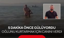 Oğlunu kurtarmak isterken hayatını kaybetmişti | Baba ve oğulun son görüntüleri ortaya çıktı...