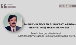 Salihli Kaymakamlığı’ndan Emekli Yazı İşleri Müdürü Mehmet Ateş vefat etti