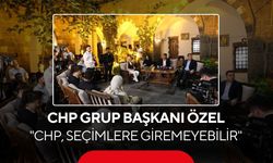 CHP Grup Başkanı Özel: CHP, seçimlere giremeyebilir