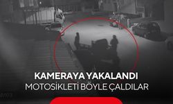 Pes dedirten hırsızlık! 54 suç kayıtlı şahıs motosikleti böyle çaldı...