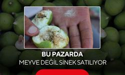 Bu pazarda meyve değil sinek satılıyor