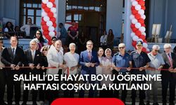 Salihli’de Hayat Boyu Öğrenme Haftası coşkuyla kutlandı