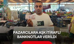 Semt pazarında aşk mesajlı para şaşkınlığı; “Ömer, Özge’yi Çok Seviyor”