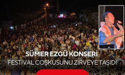 Manisa'da Sümer Ezgü konseri festival coşkusunu zirveye taşıdı