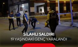 Silahlı saldırı: 19 yaşındaki genç yaralandı