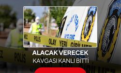 Alacak verecek kavgası kanlı bitti: 1 yaralı
