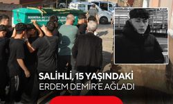 Kanlı kavgada öldürülen ortaokul öğrencisi Salihli’de toprağa verildi