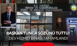 Salihli’de verilen söz gerçeğe dönüştü: Modern hizmet binası tamamlandı