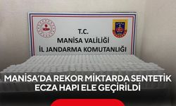 Manisa’da rekor miktarda sentetik ecza hapı ele geçirildi