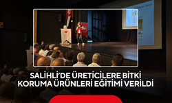 Salihli’de üreticilere bitki koruma ürünleri eğitimi verildi