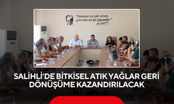 Salihli’de bitkisel atık yağlar geri dönüşüme kazandırılacak