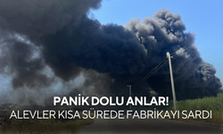Panik Dolu Anlar! Dumanlar Kilometrelerce Uzaklıktan Görüldü