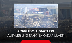 Facianın Eşiğinden Dönüldü... Yangın Akaryakıt İstasyonu ve Otogarı Tehdit Etti