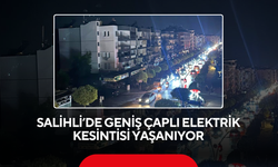 Salihli'de geniş çaplı elektrik kesintisi yaşanıyor