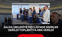 Salihli Belediye Meclisi’nde Sinirler Gerildi Toplantıya Ara Verildi