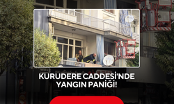 Kurudere Caddesi'nde yangın paniği !