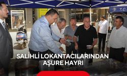 Salihli Lokantacılarından aşure hayrı