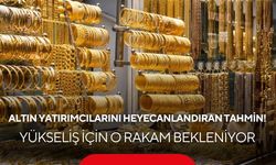 Altın yatırımcılarını heyecanlandıran tahmin! Yükseliş için o rakam bekleniyor