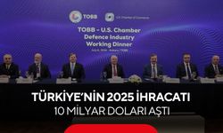 Bakan Güler; Türkiye 2025’te 10,1 milyar dolarlık ihracata ulaştı...