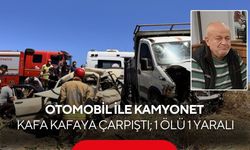 Manisa'da otomobil ile kamyonet kafa kafaya çarpıştı; 1 ölü 1 yaralı