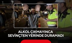 Alkolmetreye üfledi, sonuç gelince sevinçten yerinde duramadı