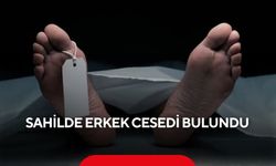Sahilde erkek cesedi bulundu