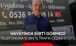 E-Devlet'te gördüğü cezaya inanamadı! Hayatında gitmediği Siirt'ten 10 bin TL trafik cezası geldi...
