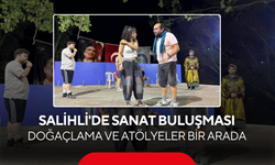 Salihli'de Sanat Buluşması...Çocuk Oyunu, Doğaçlama ve Atölyeler Bir Arada
