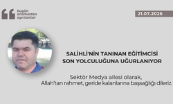 Salihli'nin tanınan eğitimcisi son yolculuğuna uğurlanıyor