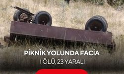 Piknik yolunda facia: 1 ölü, 23 yaralı