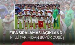 FIFA sıralaması açıklandı! Milli Takım'dan büyük düşüş