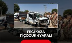 Feci kaza: 1'i çocuk 4 yaralı