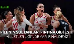 Filenin Sultanları fırtına gibi esti! Milletler Ligi'nde yarı finaldeyiz