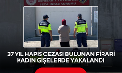 37 Yıl Hapis Cezası Bulunan Firari Kadın Gişelerde Yakalandı