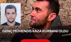 Genç mühendis kaza kurbanı oldu