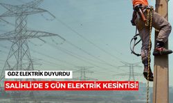 Salihli'de 5 gün elektrik kesintisi! İşte elektriklerin kesileceği mahalleler