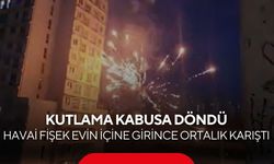 Havai fişek kutlaması kavgaya döndü! Site bahçesi savaş alanına döndü...