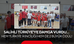 Salihli Türkiye'ye damga vurdu… Hem Türkiye ikinciliği hem de 2 büyük ödül!