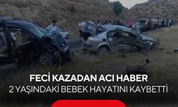 İki aracın çarpıştığı kazada yürek yakan son: 2 yaşındaki bebek kurtarılamadı
