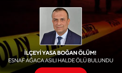 İlçeyi yasa boğan ölüm! 3 çocuk babası esnaf ağaca asılı halde ölü bulundu