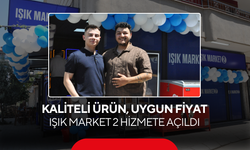 Kaliteli ürün, uygun fiyat… Işık Market 2 hizmete açıldı