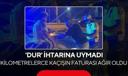 Jandarmadan kaçtı, bedeli ağır oldu! 240 bin TL ceza, araç 60 gün trafikten men edildi...