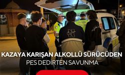 Kazaya karışan alkollü sürücüden pes dedirten savunma! "4-5 saat önce içmiştim"