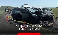 Katliam gibi kaza: 3 ölü, 3 yaralı
