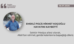 Emekli Polis Hikmet Koçoğlu hayatını kaybetti