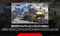 Besim Dutlulu Duyurdu... 3 Bin Yeni Çöp Konteyneri Dağıtılacak