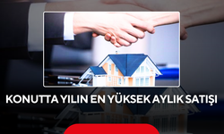 Konutta yılın en yüksek aylık satışı