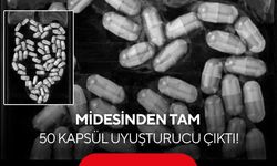 Midesinden tam 50 kapsül Uyuşturucu Çıktı!