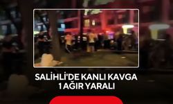 Salihli'de bıçaklı kavga: 25 yaşındaki genç ağır yaralandı