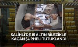 Salihli’de kuyumcudan hırsızlık: Altınları eline aldı, bir anda kaçtı! Sonu cezaevi oldu